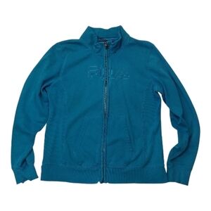 Fila Teal Zip-Up Jacket